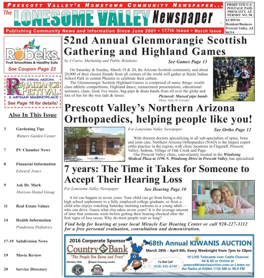 Lonesome Valley Newspaper
